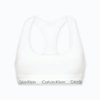 Calvin Klein Modern Cotton Unlined Bralette - White
