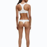 Calvin Klein Modern Cotton Unlined Bralette - White