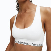 Calvin Klein Modern Cotton Unlined Bralette - White