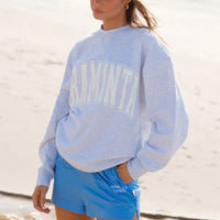 Araminta James Fleece Sweatshirt - Cloud