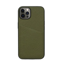 Status Anxiety Who's Who Leather Phone Case (iPhone) - Khaki