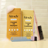 Kitsch Moisturising Coconut Oil Shampoo & Conditioner Combo