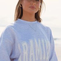 Araminta James Fleece Sweatshirt - Cloud