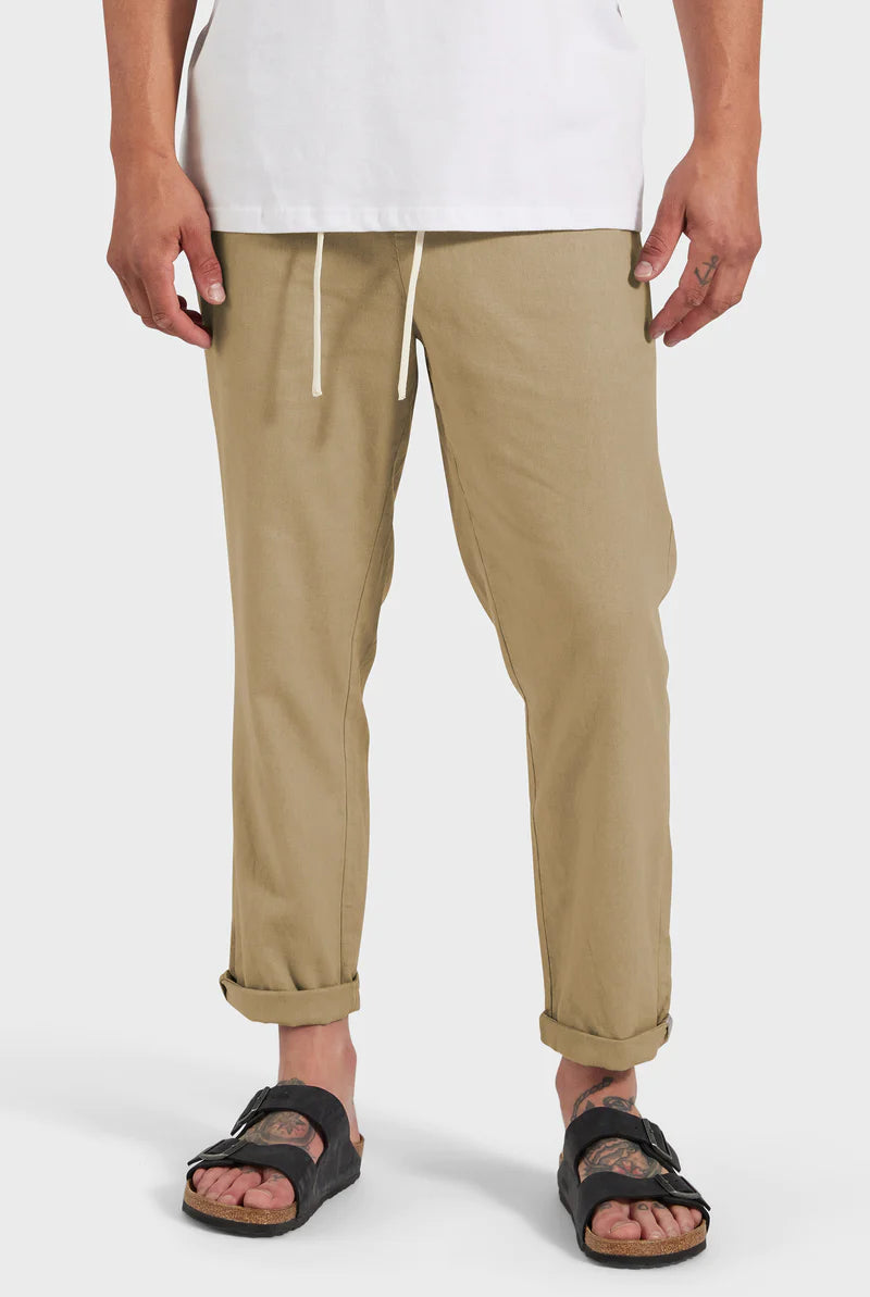 The Academy Brand Beach Pant - Warm Sand