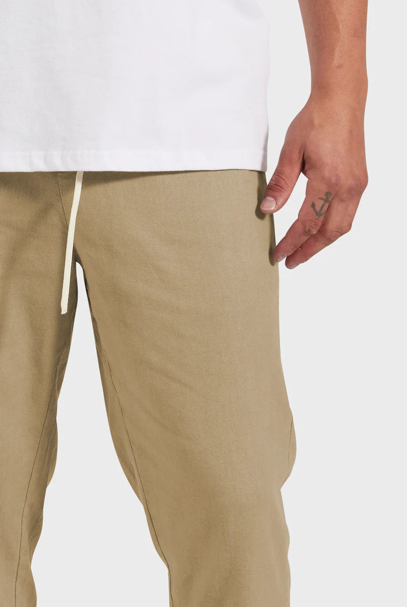 The Academy Brand Beach Pant - Warm Sand