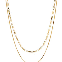 Luv AJ Cecilia Chain Necklace - Gold