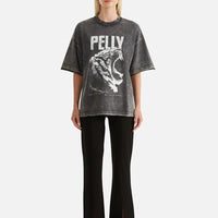 Ena Pelly Fearless Tee - Black Stone Wash