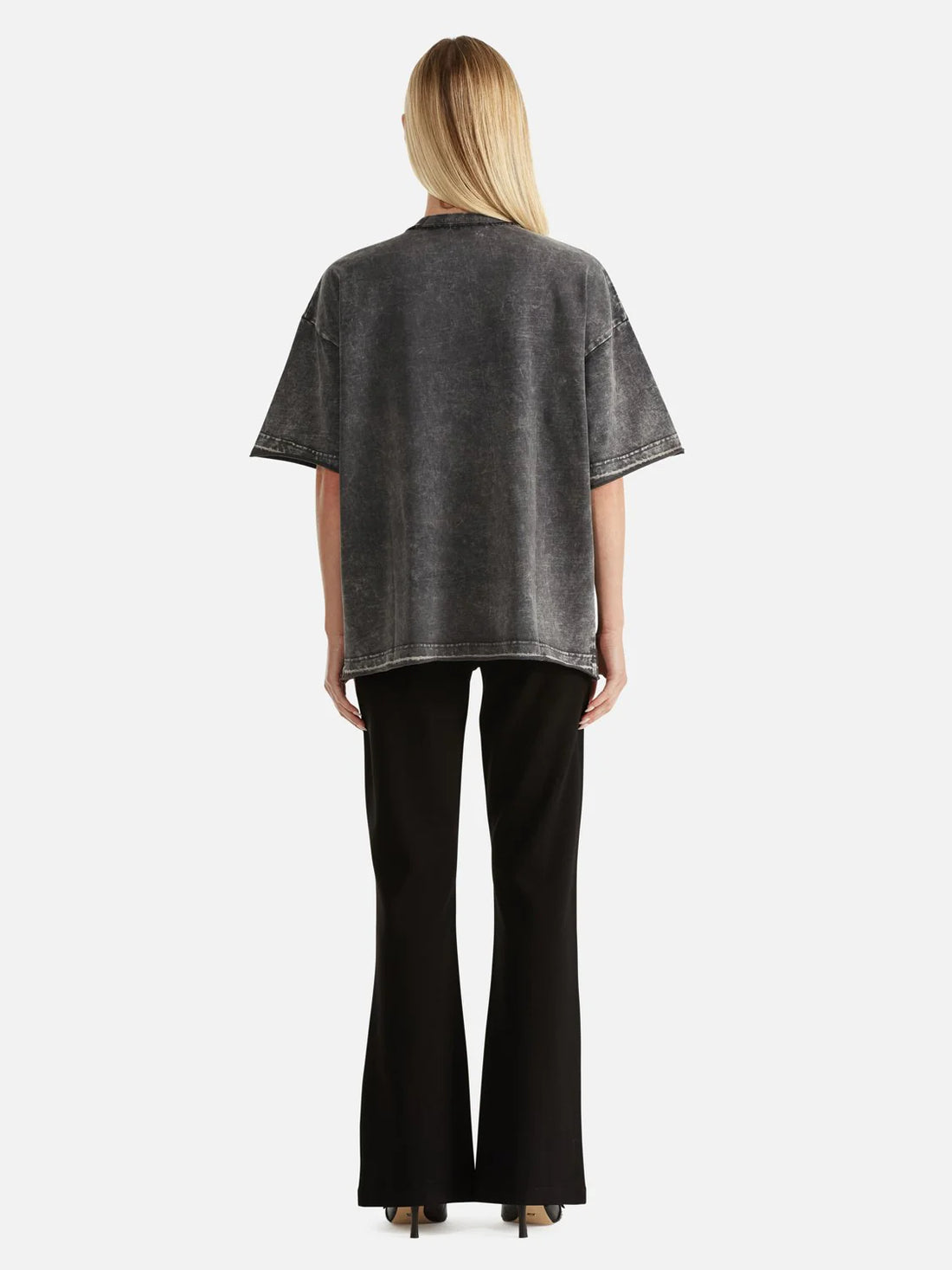 Ena Pelly Fearless Tee - Black Stone Wash