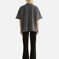 Ena Pelly Fearless Tee - Black Stone Wash