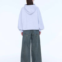 Ena Pelly Cassie Oversized Hoodie - Grey Marle