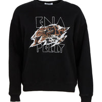 Ena Pelly Tigers Eye Sweatshirt - Washed Black