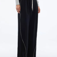 Ena Pelly Bowie Wide Leg Pant - Black