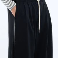 Ena Pelly Bowie Wide Leg Pant - Black
