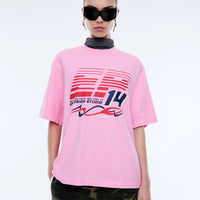 Ena Pelly EP Drift Tee - Washed Pink