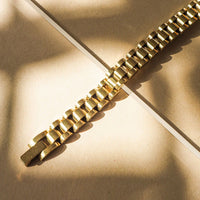 Luv AJ Timepiece Bracelet - Gold