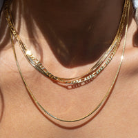 Luv AJ Cecilia Chain Necklace - Gold