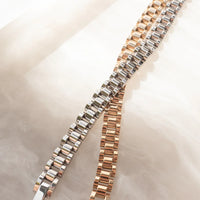 Luv AJ Timepiece Bracelet - Gold