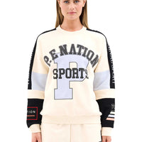 P.E Nation Sonora Sweat - Pearled Ivory