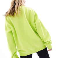 P.E Nation Cut Shot Sweatshirt - Safety Yellow