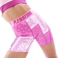 P.E Nation Norwood Bike Short - Bandana Print