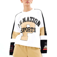 P.E Nation Sonora Sweat - Optic White