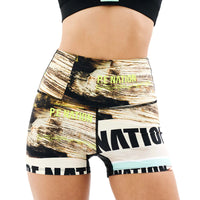 P.E Nation Bermuda Bike Short - Scene Print