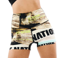 P.E Nation Bermuda Bike Short - Scene Print