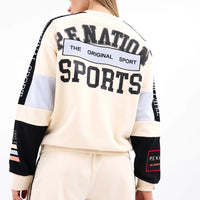 P.E Nation Sonora Sweat - Pearled Ivory