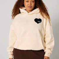 SŚAINT Butter Heart Hoodie - Butter