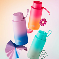 Frank Green Gradient Ceramic Reusable Bottle 34oz/1000ml - Bondi Bliss
