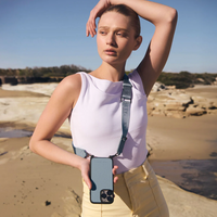 Status Anxiety Enough To Leave Phone Case - Powder Blue