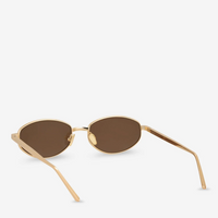 Status Anxiety Enigma Sunglasses - Gold