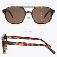 Status Anxiety Subliminal Sunglasses - Brown Tort