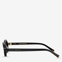 Status Anxiety Wonder Sunglasses - Black/Gold
