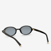 Status Anxiety Wonder Sunglasses - Black/Gold