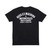 Deus Ex Machina Tokyo Address Tee - Black