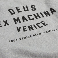 Deus Ex Machina Venice Address Crew - Grey Marle