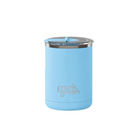 Frank Green Ceramic Coffee Cup with Hinged Lid 355ml - Sky Blue