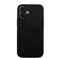 Status Anxiety Who's Who Leather Phone Case (iPhone) - Black