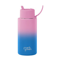 Frank Green Gradient Ceramic Reusable Bottle 34oz/1000ml - Wild Orchid