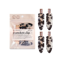 Kitsch Eco-Friendly Creaseless Clips 4pc Set - Black