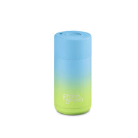 Frank Green Gradient Ceramic Reusable Cup 12oz/355ml - Sky Blue/Pistachio Green