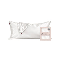 Kitsch Satin Pillowcase King - Ivory