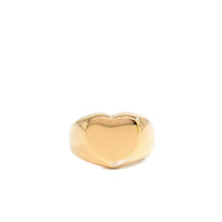 Porter Jewellery Chunky Heart Ring - Gold Vermeil