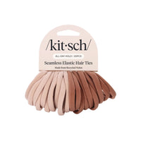 Kitsch Eco-Friendly Nylon Elastics 20pc Set - Blush