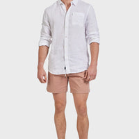 The Academy Brand Volley Short - Peachy Beige