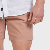 The Academy Brand Volley Short - Peachy Beige