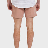 The Academy Brand Volley Short - Peachy Beige