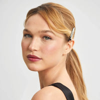 Kitsch Metal Rhinestone Creaseless Clips 2pc Set