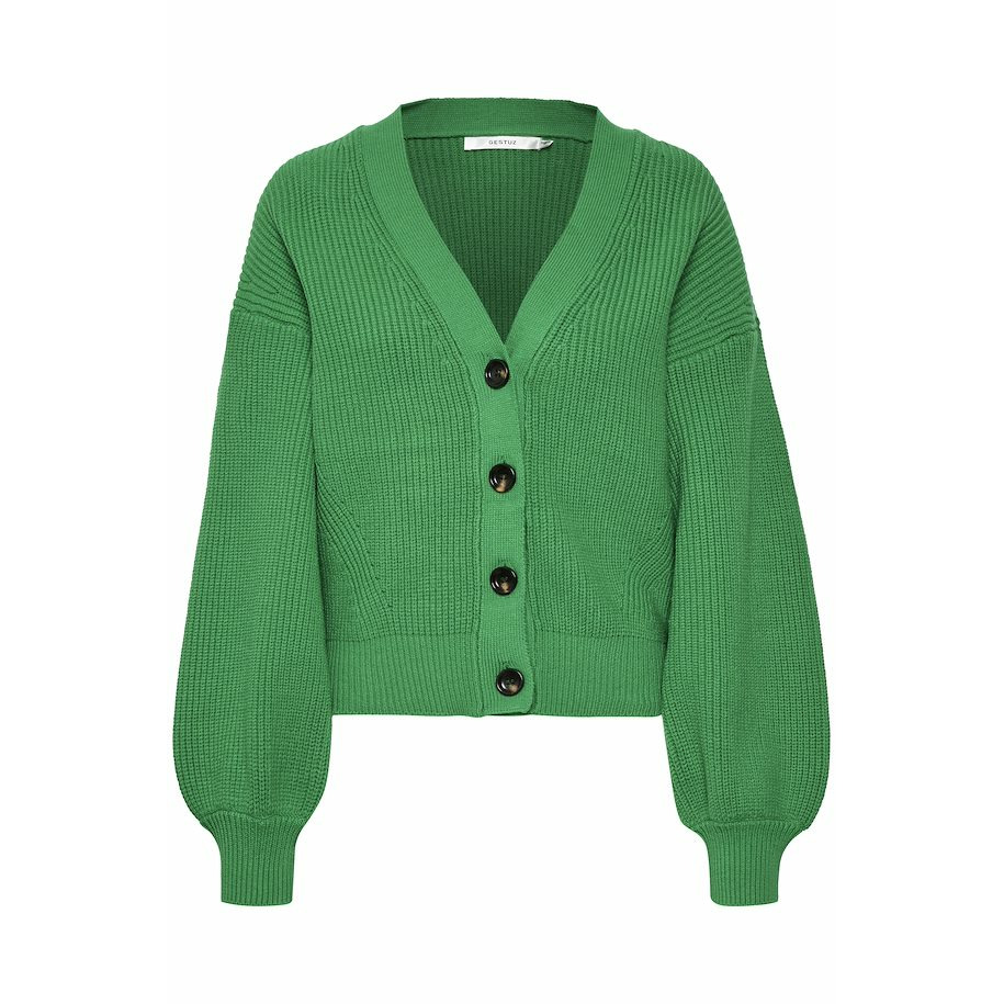 Gestuz EmblaGZ Knitted Cardigan - Green Bee